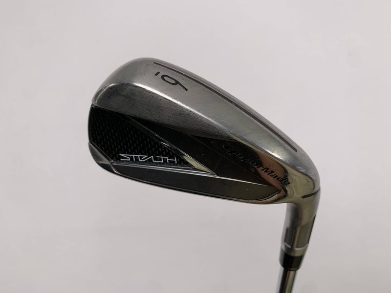 TaylorMade Stealth Single 6 Iron KBS Max MT 85g Stiff Steel Mens RH