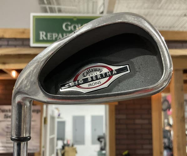 Callaway BIG BERTHA #4 Iron 39" Uniflex Flex Steel Shaft Left-Hand USED