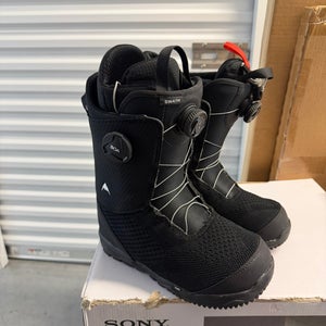 Unisex Size M 8.0 (W 9.0) Burton Swath Snowboard Boots Medium Flex (Used)