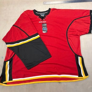 Red Goalie Cut Men's Bauer Jersey (New)