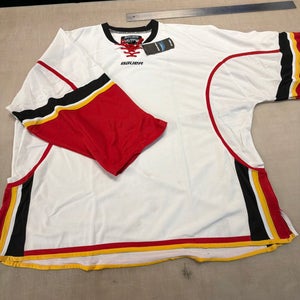 White Goalie Cut Men's Bauer Jersey (New)