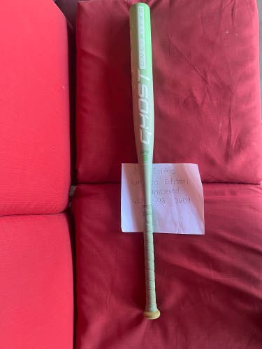 2025 Easton GHOST MATCHA LIMITED EDITION NUMBERED Bat (-10) 22 oz 32" (used a couple times)