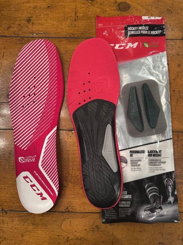 New CCM Orthomove 7-8.5 Hockey Skate Insoles