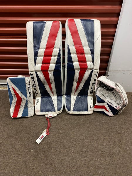 34" True 7X3 Regular Goalie Full Set (Used)