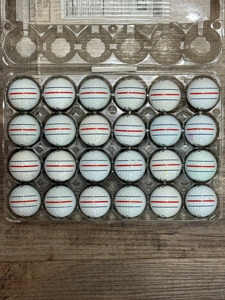 24 Callaway Chrome Soft Triple Track Golf Balls - 4A Near-Mint Condition