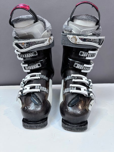 Mondo 24 & 24.5 Women's Salomon Energyzer All Mountain Ski Boots Soft Flex (Used)