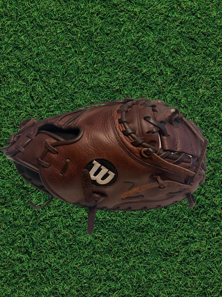 Wilson A950 Catcher’s Mitt – Fully Restored – PERFECT BREAK-IN – 10/10 Condition