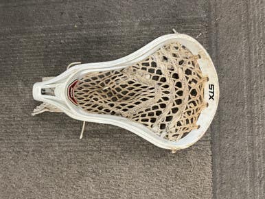 Used STX 2010 PU Mens Lacrosse Head White 11614-S000224440