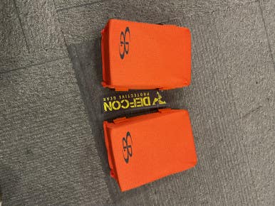 Used BoomBah KNEE SAVERS BB/SB Catchers Knee Savers Orange 11614-S000224465