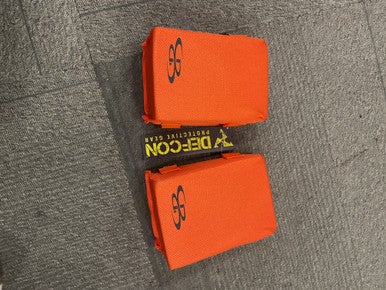 Used BoomBah KNEE SAVERS BB/SB Catchers Knee Savers Orange 11614-S000224465