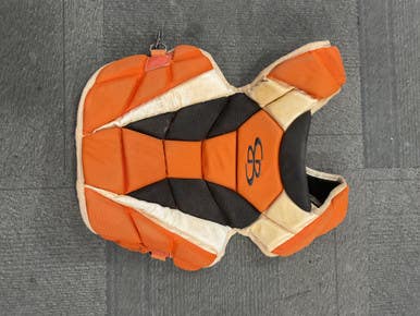 Used BoomBah CHEST PROTECTOR Catchers Chest Protector Orange Junior 11614-S000224466