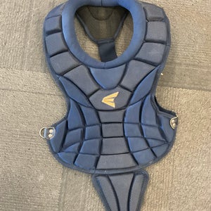 Used Easton CATCHERS CHEST PROTECTOR Catchers Chest Protector Navy Blue Adult 11614-S000223967