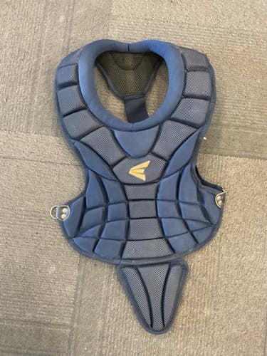 Used Easton CATCHERS CHEST PROTECTOR Catchers Chest Protector Navy Blue Adult 11614-S000223967