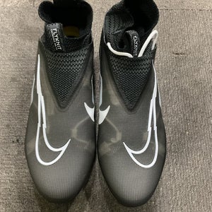 Used Nike ALPHA Adult FB Cleats Black Senior 13.5 11614-S000222877