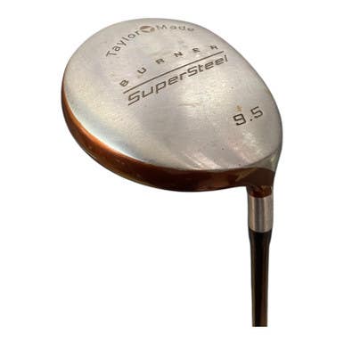 Used Taylormade BURNER SUPERSTEEL Mens Driver RH 9.5 Degree 11375-C000362247