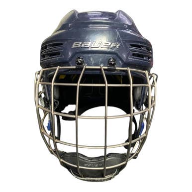 Used Bauer Helmet Cage Combo Navy Blue SM 11375-S000369168