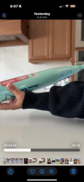 2026 Rawlings Icon Composite USSSA Certified Bat (-8) 23 oz 31" (New)