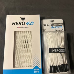 White ECD Hero Mesh and Hero Strings