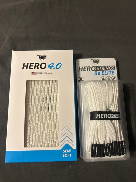 White ECD Hero Mesh and Hero Strings