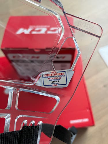 Sr Full Face Visor CCM FV1 Sz- OSFA (Used)