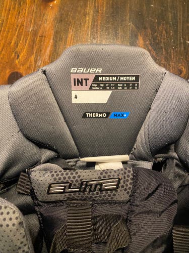 Intermediate Medium Bauer Elite Hockey Goalie Pants (Used)