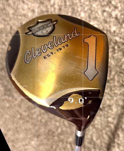 Men's Cleveland Classic Right Handed Driver Stiff Flex 9 Loft (Used)