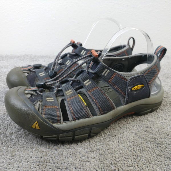 Keen Newport H2 Sandals Mens Size 8.5 Shoes Waterproof Slingback Hiking Gray