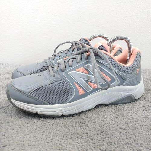 New Balance 847v3 Womens Size 8.5 Running Shoes Gray Coral Sneaker WW847GY3