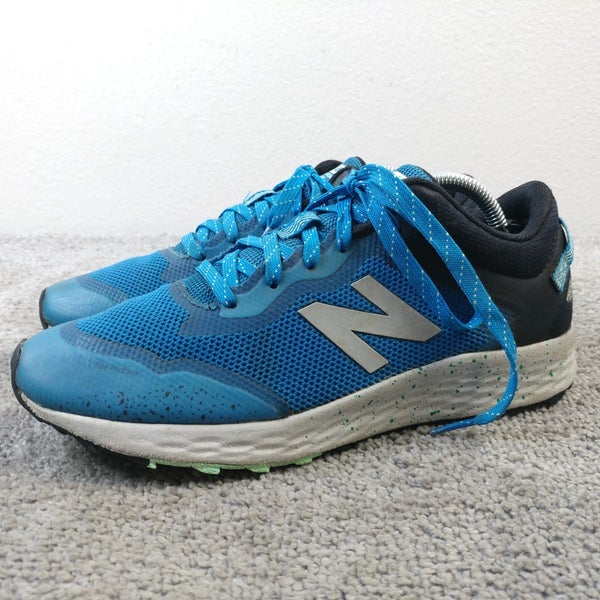 New Balance Fresh Foam Arishi Youth Boys Trail Shoes Size 6 Blue Sneakers Low