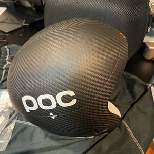 new POC Super Skull Comp CARBON ski race Helmet Medium/Large - RARE!