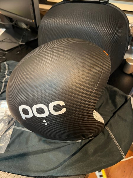 new POC Super Skull Comp CARBON ski race Helmet Medium/Large - RARE!