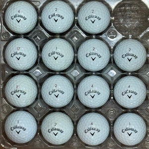 15 Callaway Chrome Tour Golf Balls - 5A MINT CONDITION ONLY
