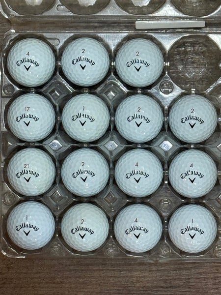 15 Callaway Chrome Tour Golf Balls - 5A MINT CONDITION ONLY