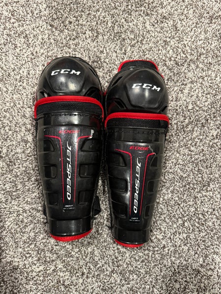 Junior CCM JetSpeed edge 10" Shin Pads (Used)