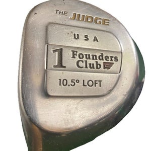 Founders Club The Judge USA Driver 10.5* Stiff Graphite 44.5" LH New Mid Grip
