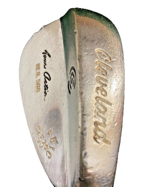 Cleveland Reg 588 Chrome Diadic Gap Wedge 53*10 Stiff Steel 35" RH New Mid Grip