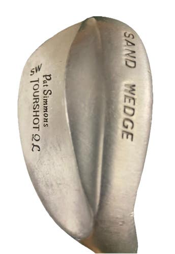 Pat Simmons Tourshot QL Sand Wedge 65* RH Men's Stiff Graphite 35.5" Lamkin Grip