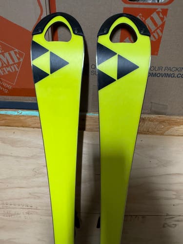 Fischer RC4 World Cup SL 130 cm Racing Skis (Used)