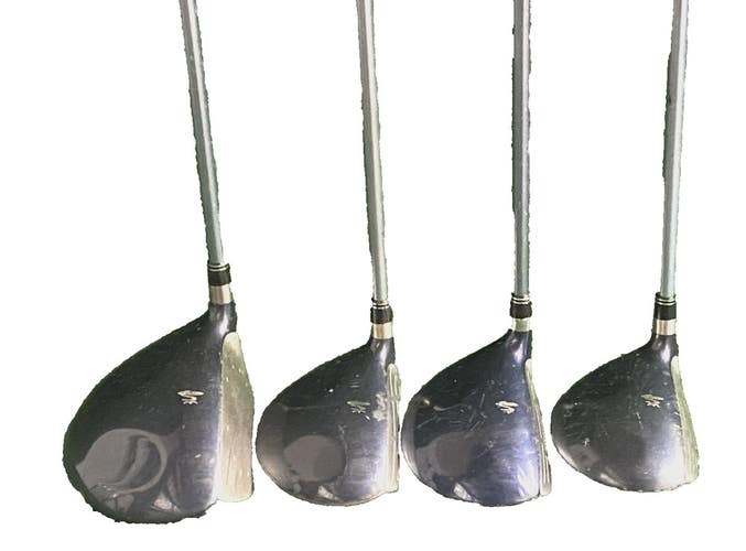 King Cobra Offset Wood Set Driver, 3W, 5W, 7W Ladies Flex Graphite RH New Grips