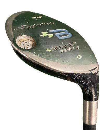 TaylorMade Burner Rescue 5 Hybrid 25* 50g Reax Ladies Graphite 38" RH New Grip
