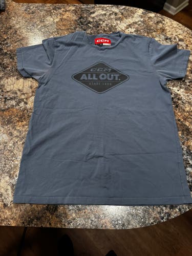 Blue Large Adult Unisex CCM Shirt (Used)