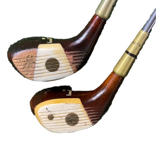 Kenneth Smith Golf Hand Made Solidized Fairway Wood Set 3W,4W RH Regular Steel