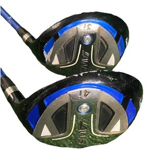 Walter Hagen AWS Hybrid Set 3h,4h Minus 1 Inch RH 75g Regular Graphite ~37.5"