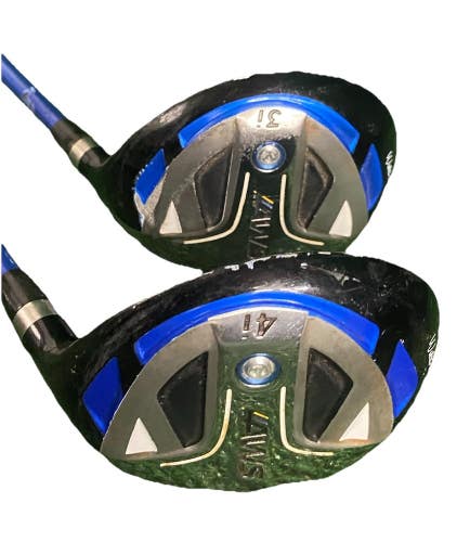 Walter Hagen AWS Hybrid Set 3h,4h Minus 1 Inch RH 75g Regular Graphite ~37.5"