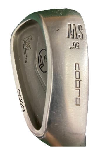 King Cobra Oversize Sand Wedge 56* MPF Stiff Graphite 35.5" RH New Midsize Grip