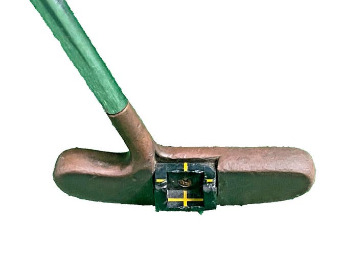 Walter Hagen W8872 Crosshair Putter RH 34.25" Steel Good Original Vintage Grip