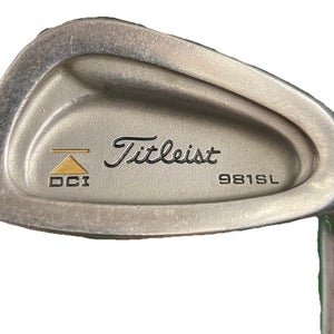 Titleist DCI 981 SL Gold 9 Iron Men's RH A-Flex Senior Graphite 35.5" New Grip