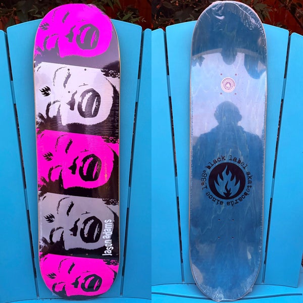 Black Label Skateboards Jason Adams Sonic Reducer Skateboard Deck - 8.68” (NEW)