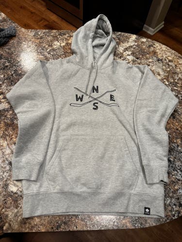 Gray Men's Medium CCM Sweatshirt (Used)