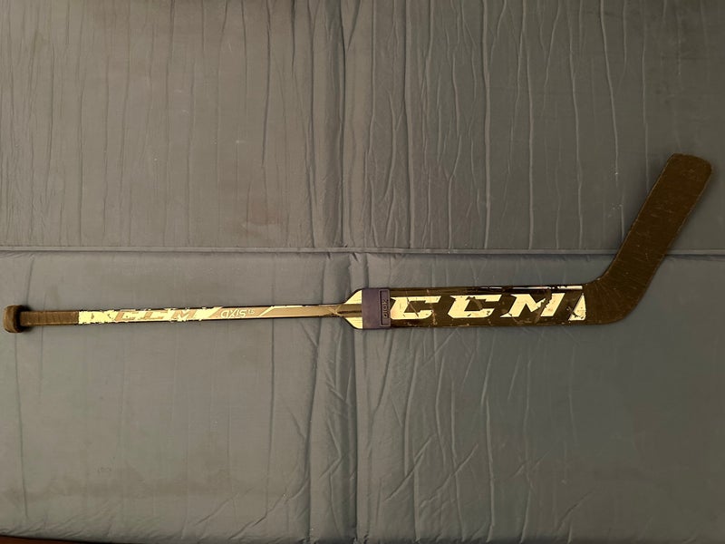 Youth CCM Axis 1.5 Regular Goalie Stick 21" Paddle (Used)